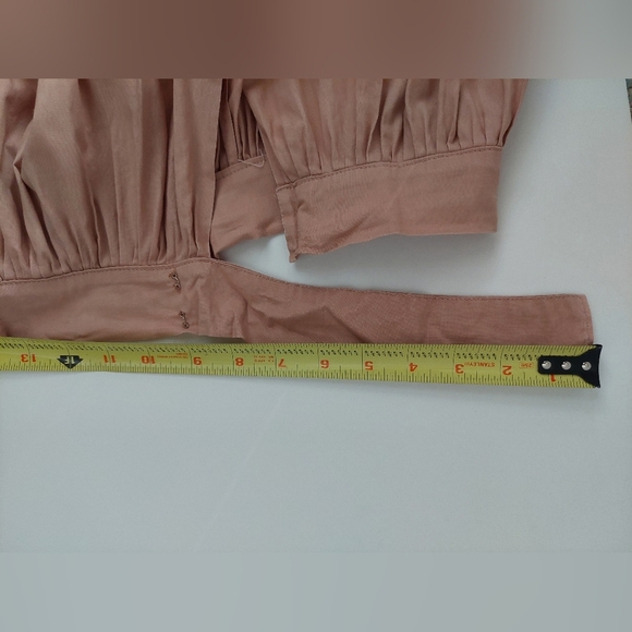 Vintage Mocha Color "Patio Set" Top And Skirt - Picture 10 of 15